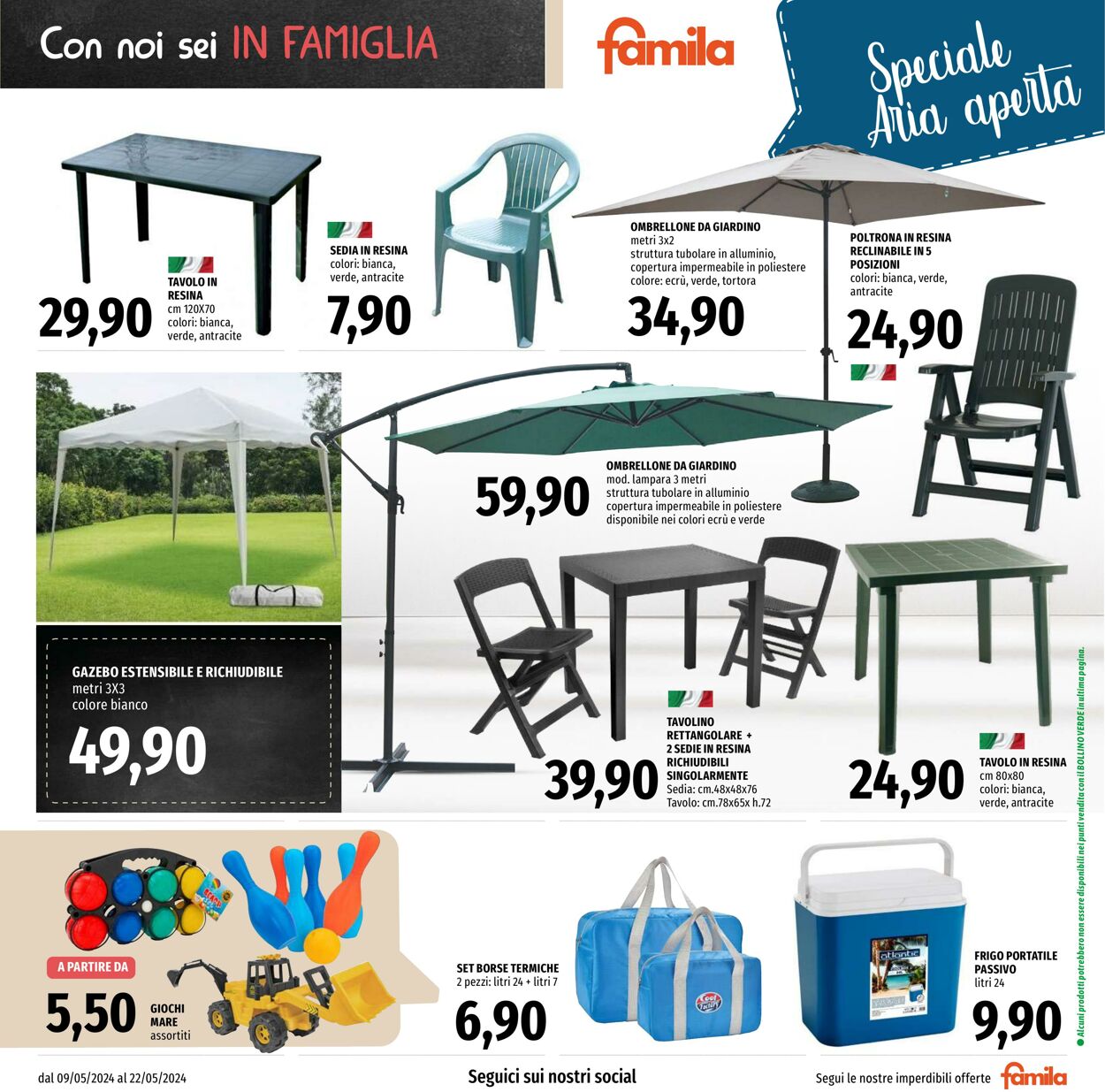 Volantino Famila 09.05.2024 - 22.05.2024