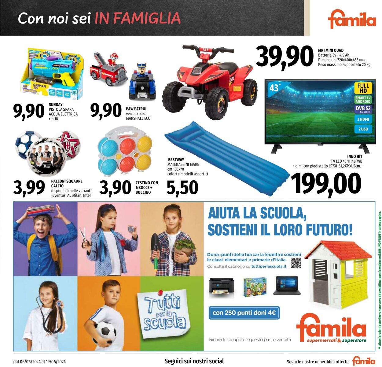 Volantino Famila 06.06.2024 - 19.06.2024