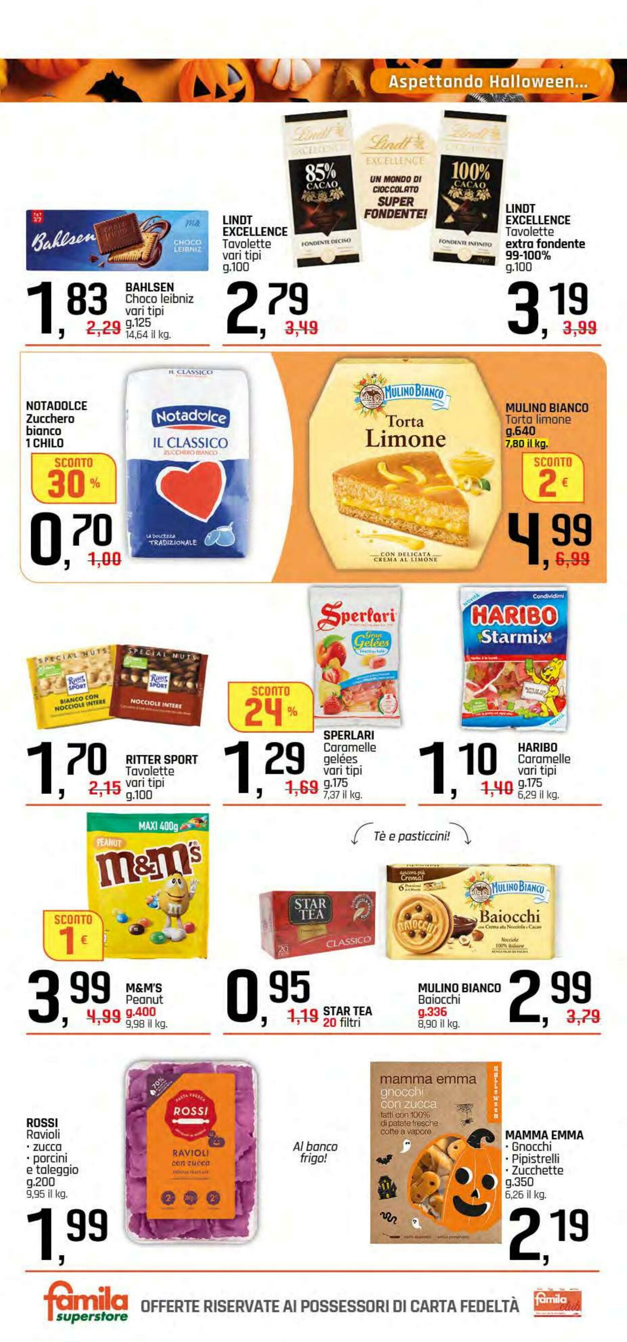 Volantino Famila 16.10.2025 - 25.10.2025