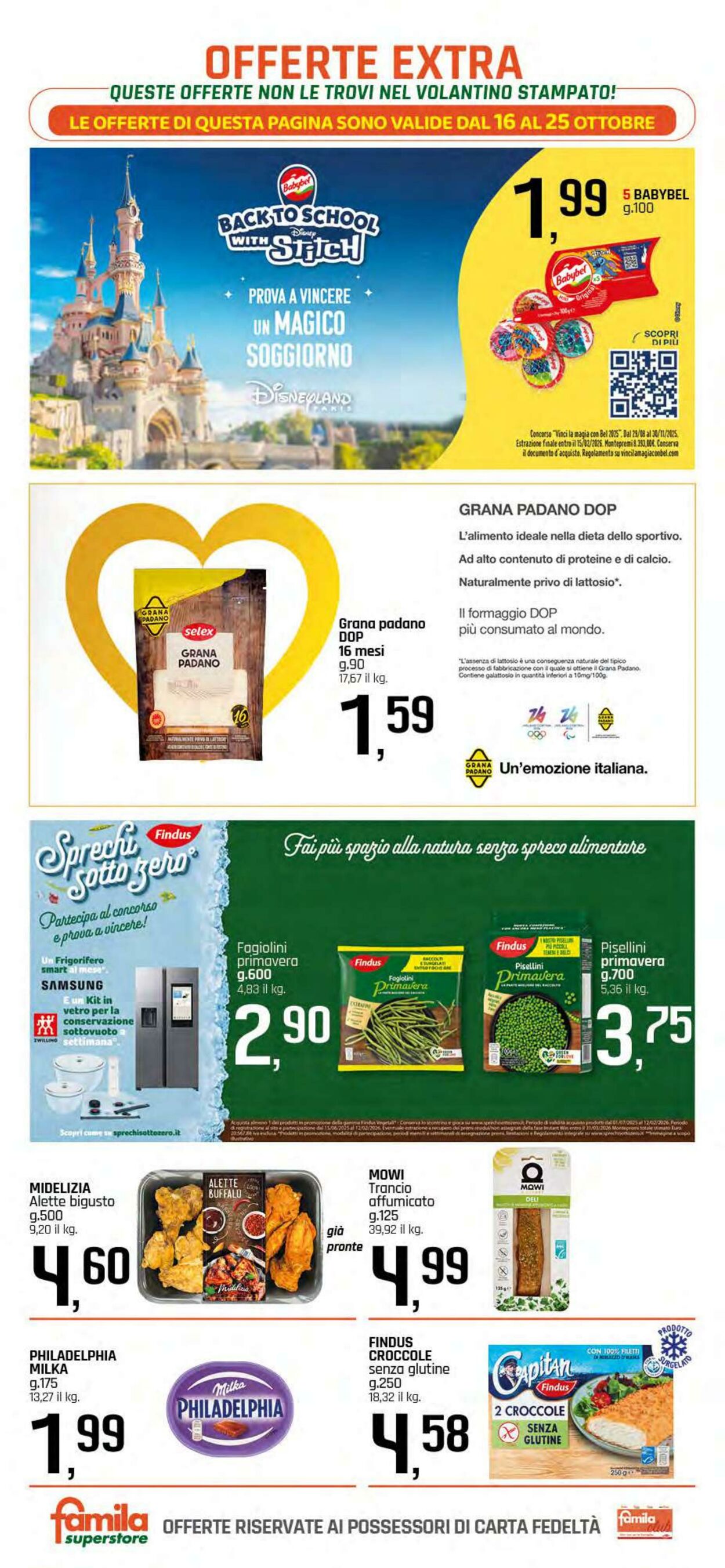 Volantino Famila 16.10.2025 - 25.10.2025