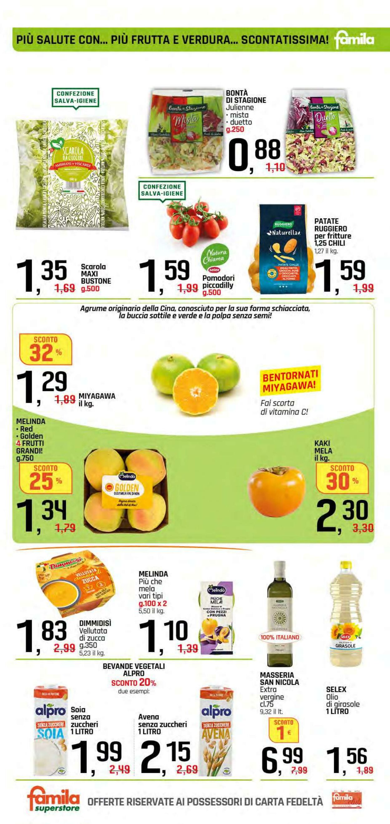 Volantino Famila 16.10.2025 - 25.10.2025