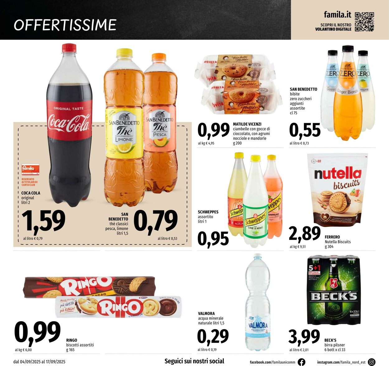 Volantino Famila 04.09.2025 - 17.09.2025