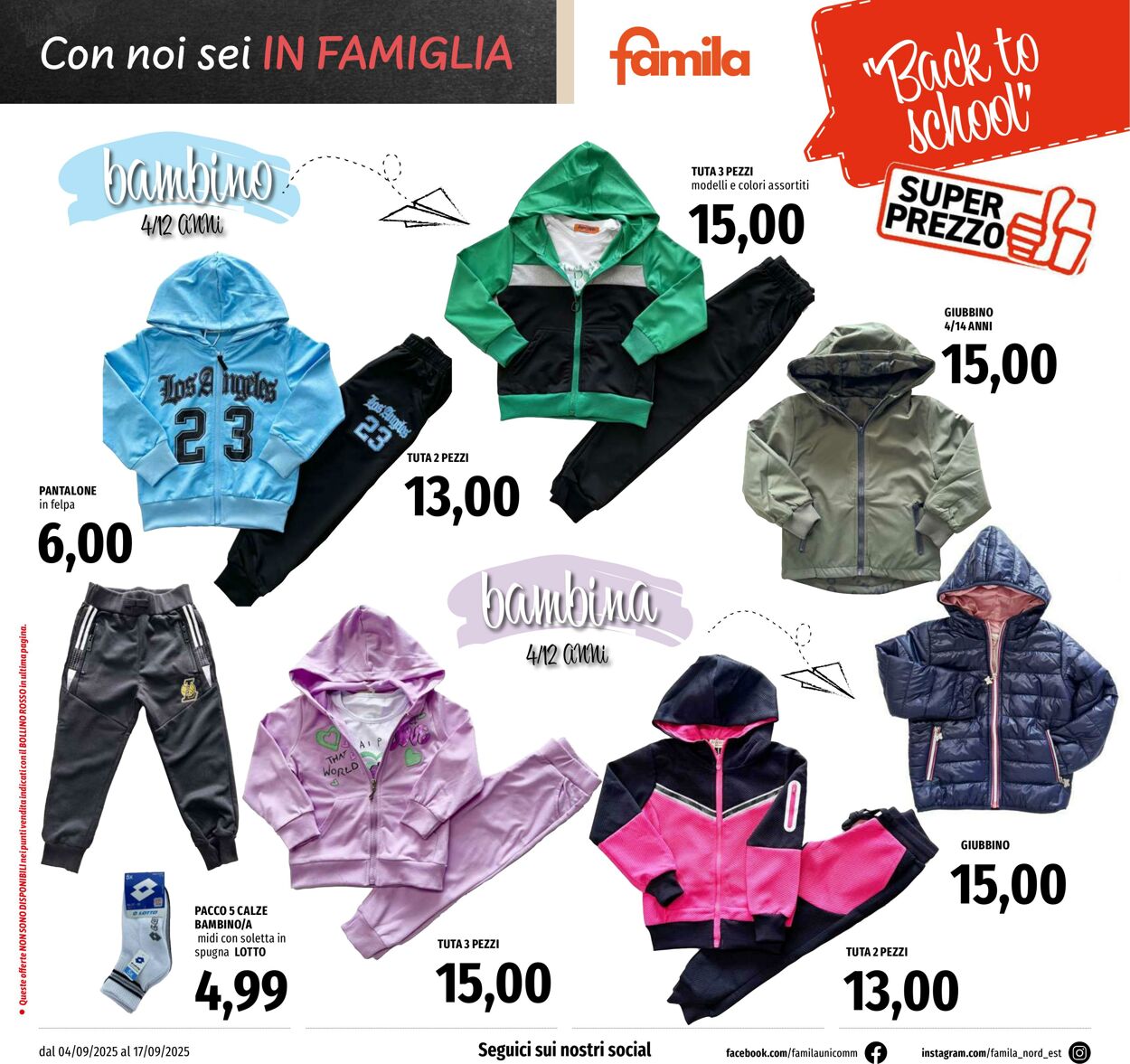 Volantino Famila 04.09.2025 - 17.09.2025