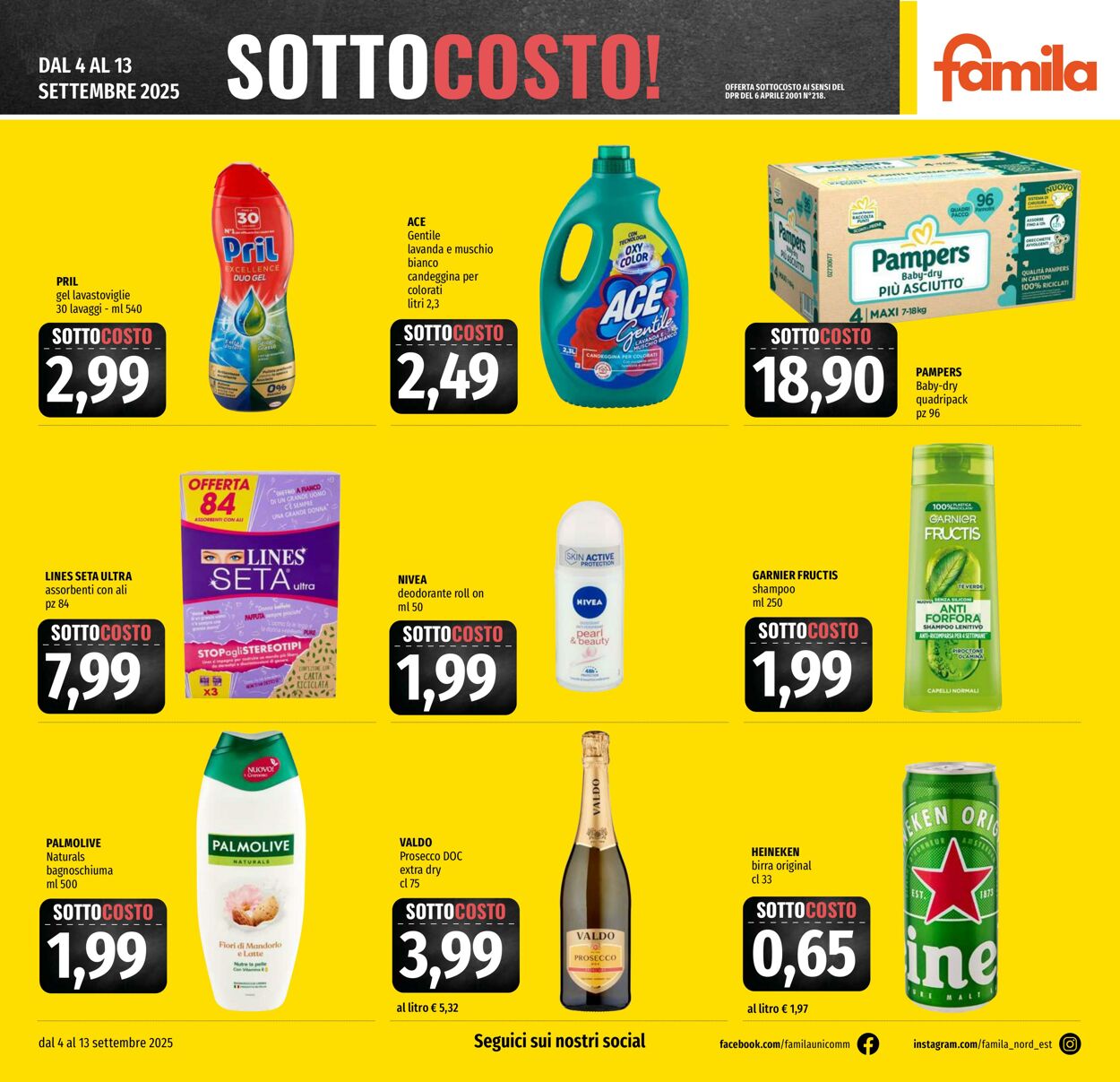Volantino Famila 04.09.2025 - 17.09.2025