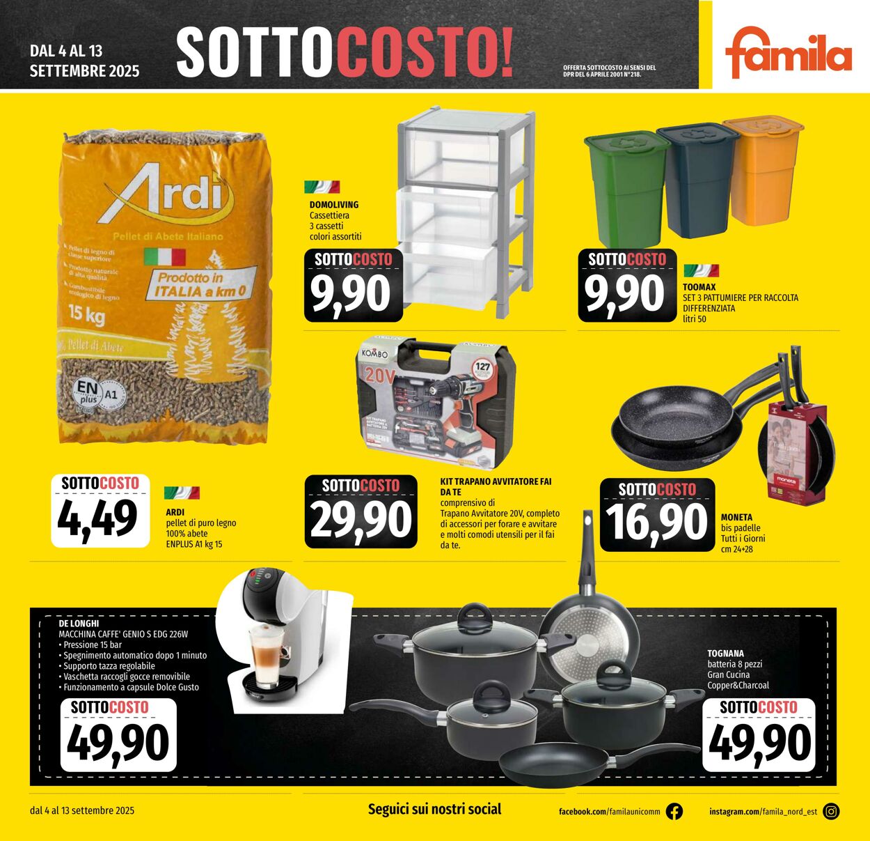 Volantino Famila 04.09.2025 - 17.09.2025
