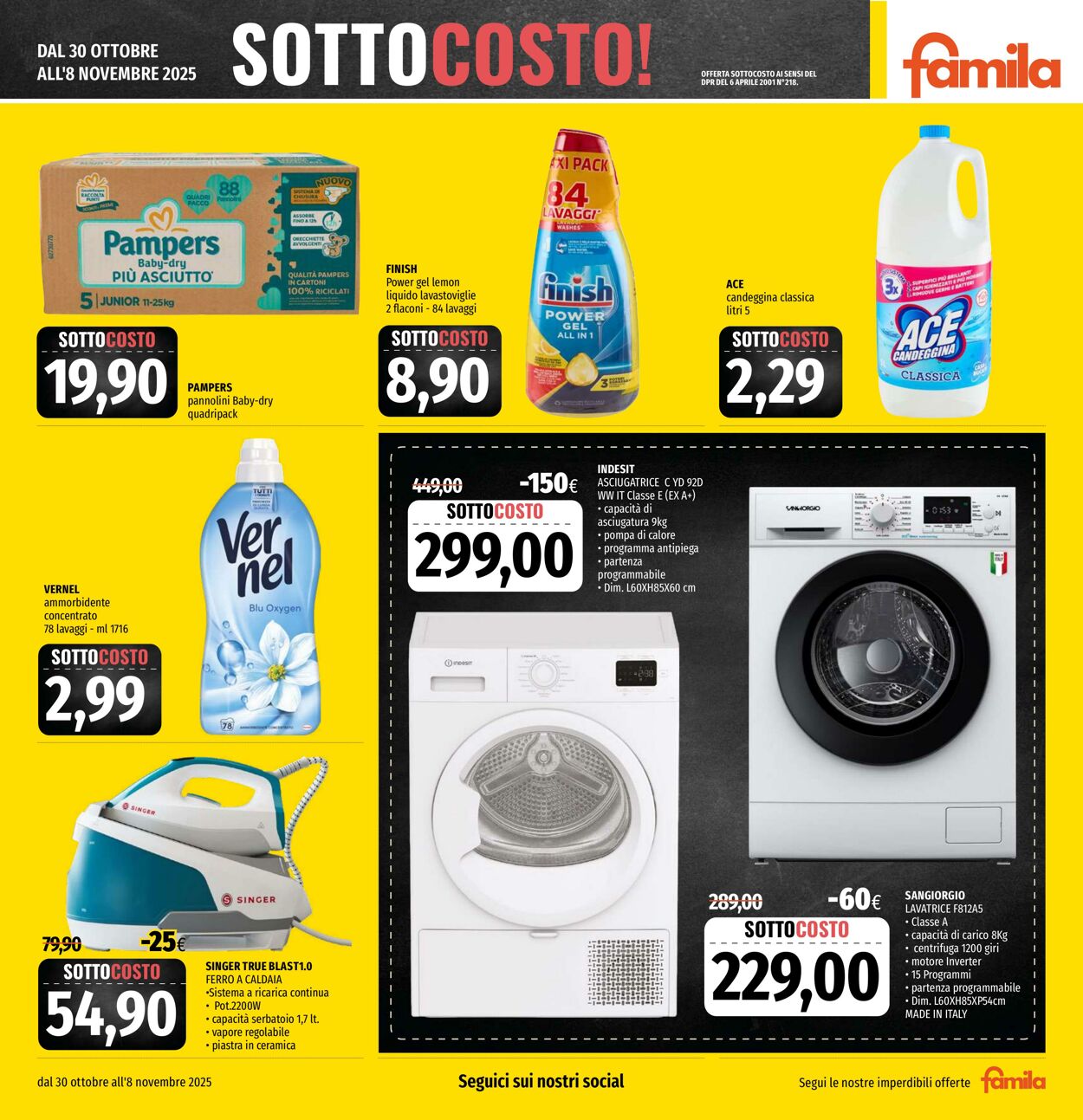 Volantino Famila 30.10.2025 - 12.11.2025