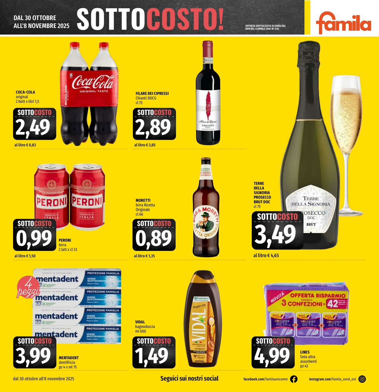 Volantino Famila 30.10.2025 - 12.11.2025