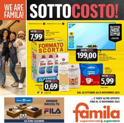 Volantino Famila 30.10.2025 - 12.11.2025