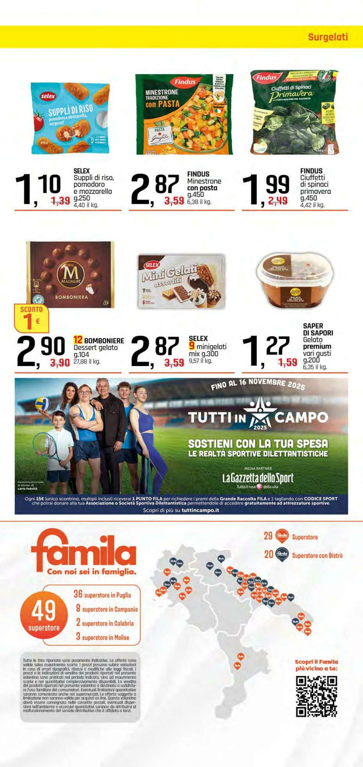 Volantino Famila 30.10.2025 - 08.11.2025
