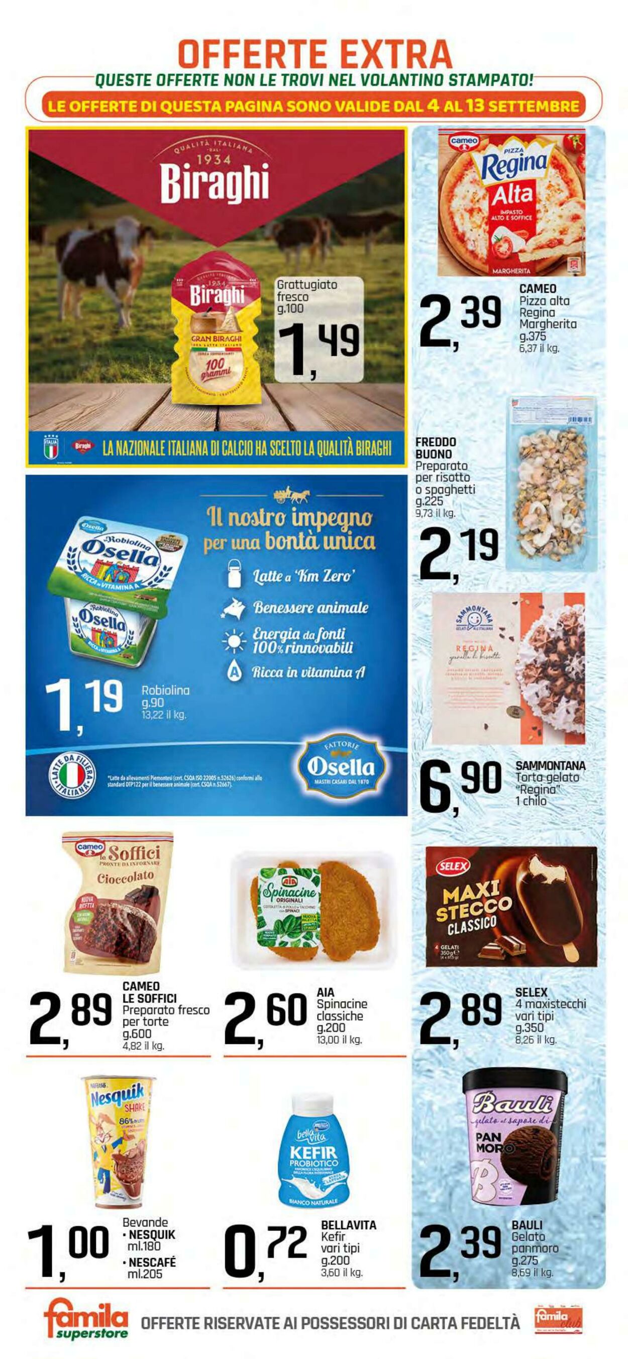 Volantino Famila 04.09.2025 - 13.09.2025