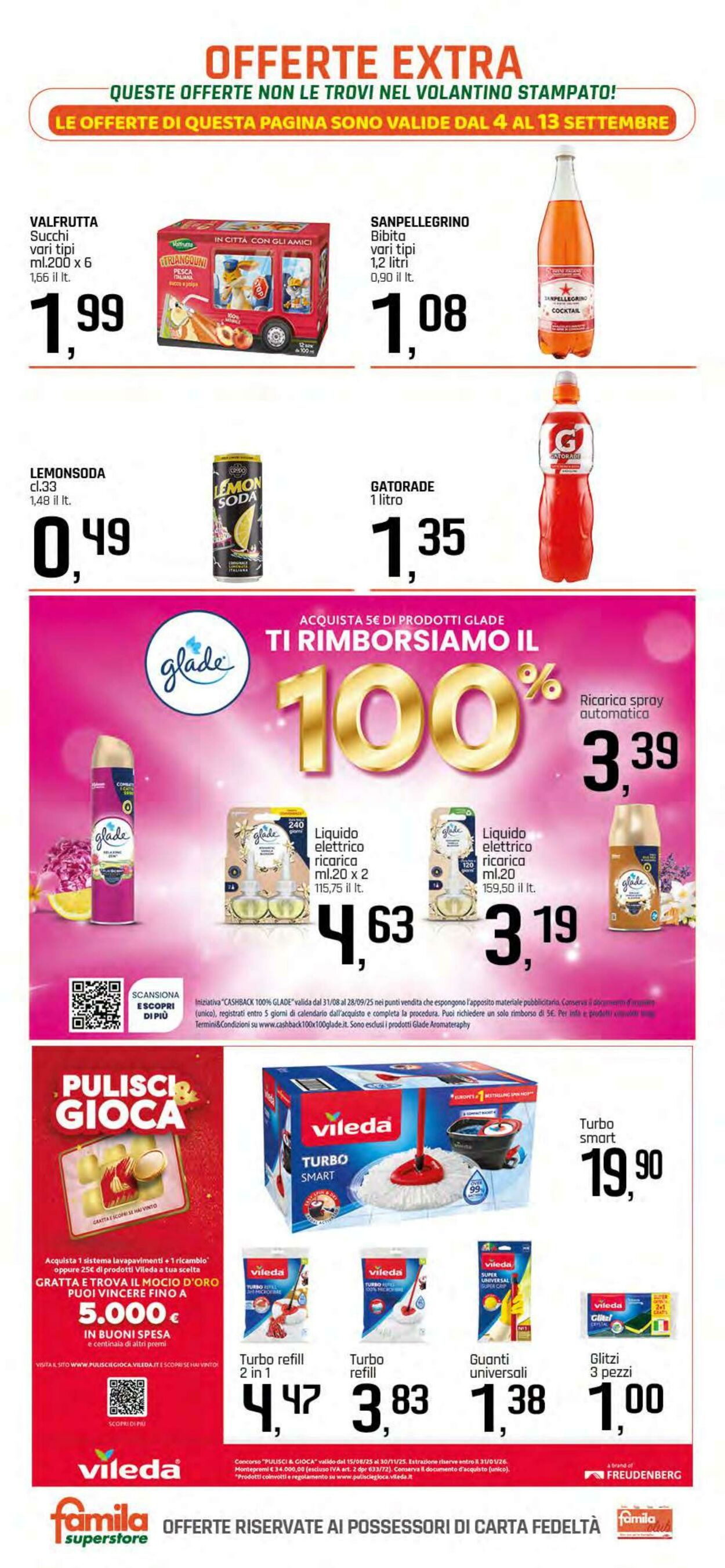 Volantino Famila 04.09.2025 - 13.09.2025