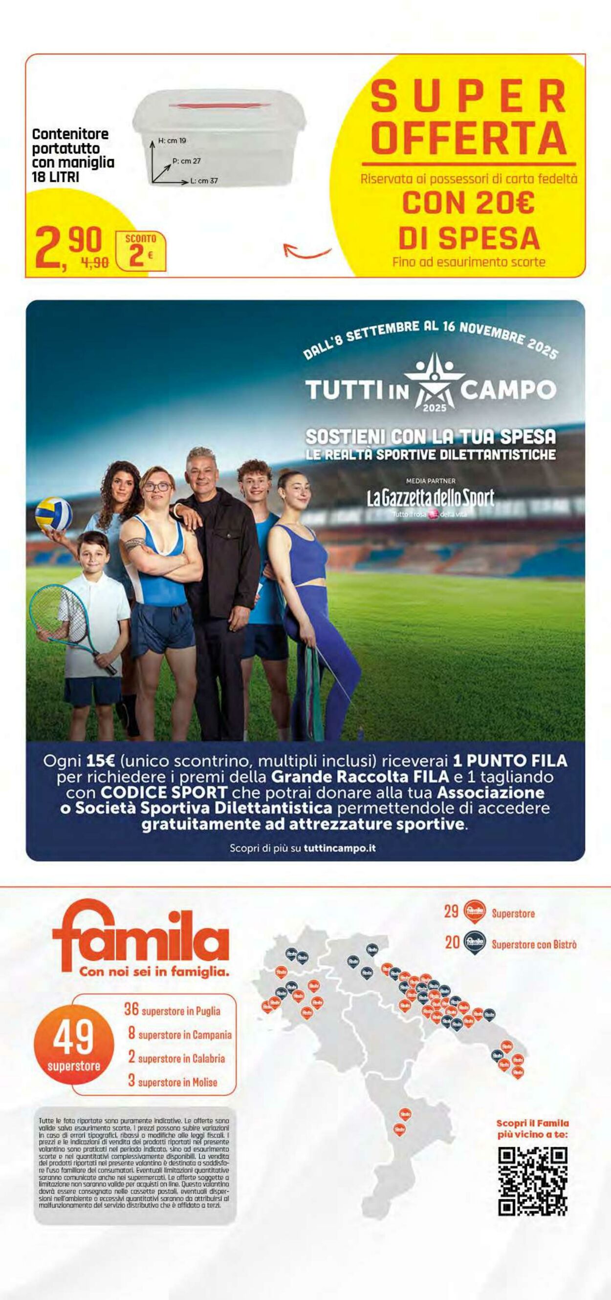 Volantino Famila 04.09.2025 - 13.09.2025