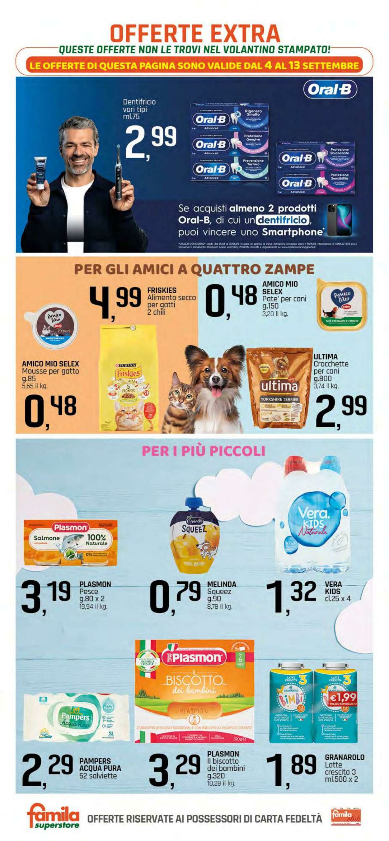 Volantino Famila 04.09.2025 - 13.09.2025