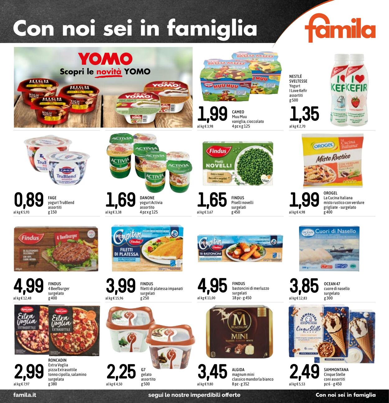 Volantino Famila 01.09.2022 - 14.09.2022