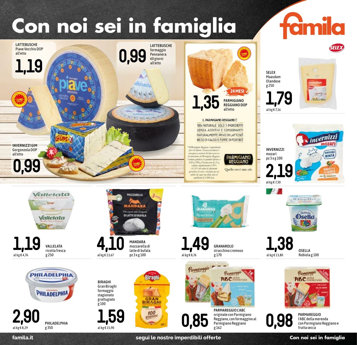 Volantino Famila 31.08.2023 - 13.09.2023