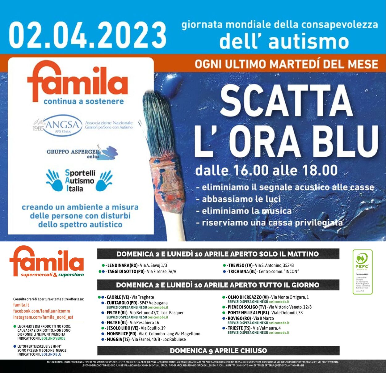 Volantino Famila 30.03.2023 - 12.04.2023