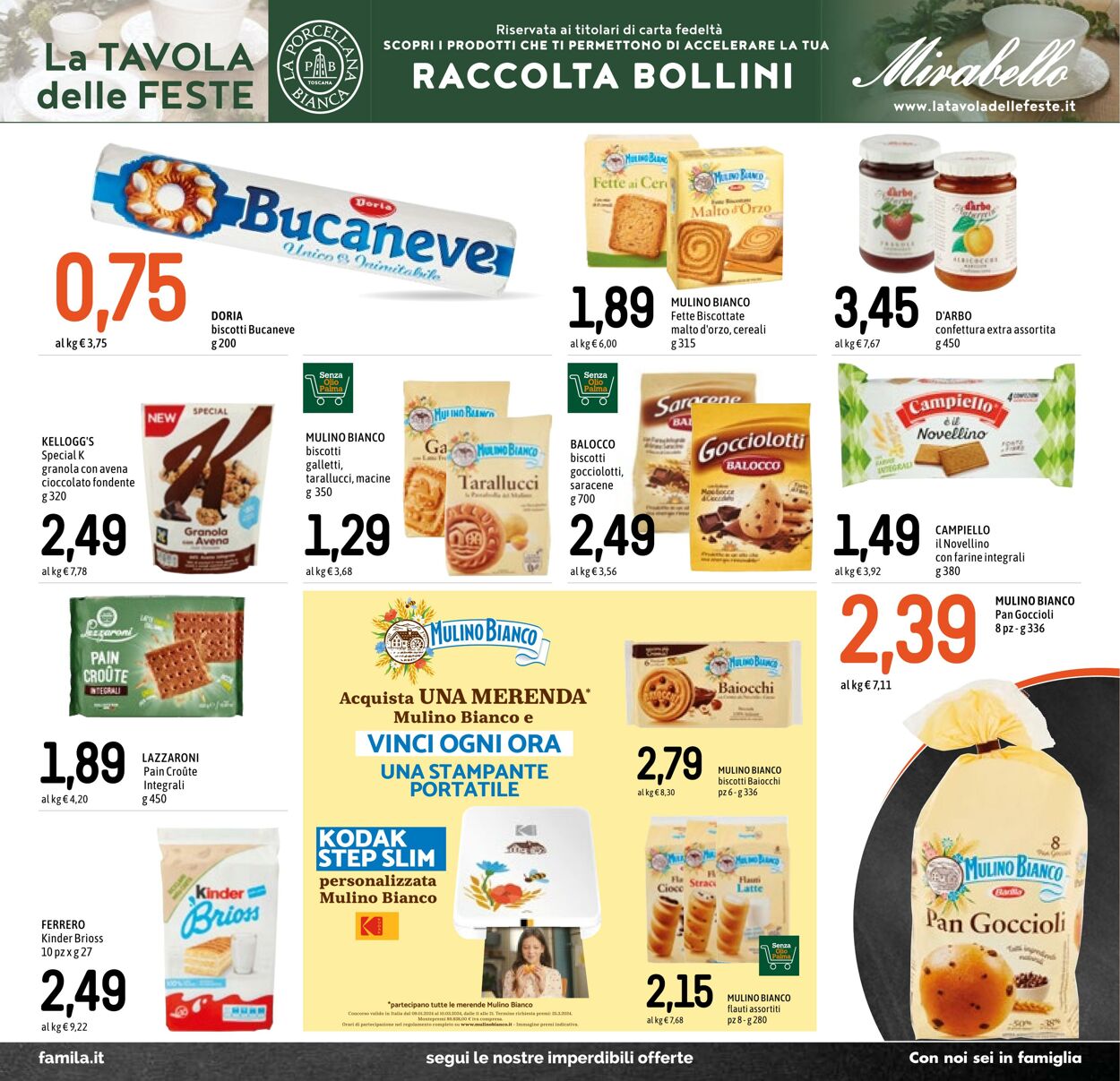 Volantino Famila 25.01.2024 - 07.02.2024