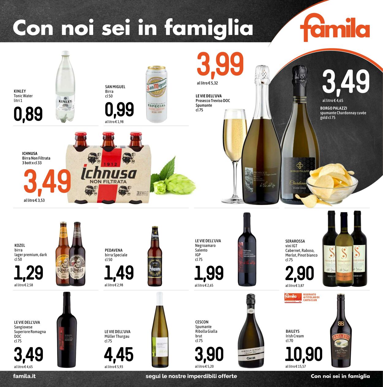 Volantino Famila 22.02.2024 - 06.03.2024