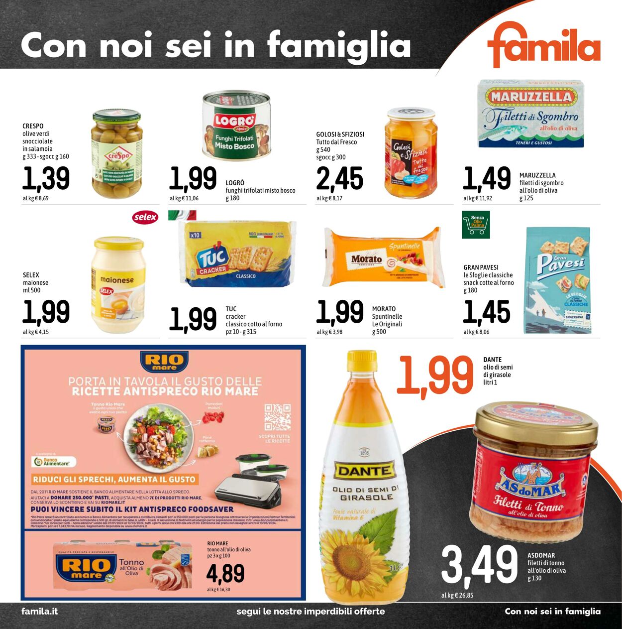 Volantino Famila 22.02.2024 - 06.03.2024