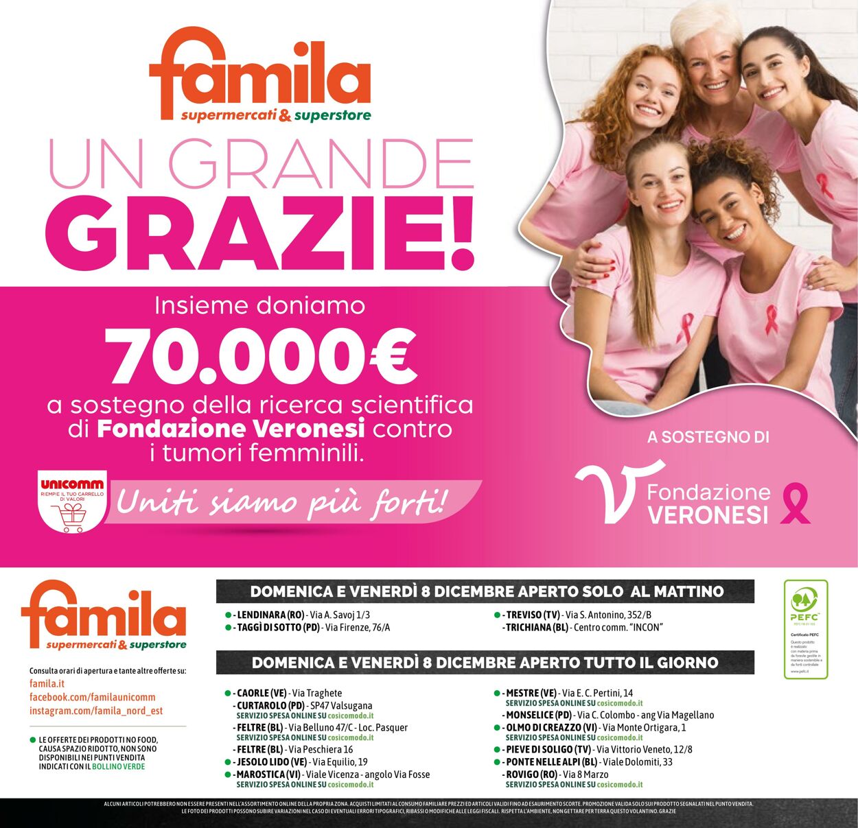 Volantino Famila 30.11.2023 - 13.12.2023