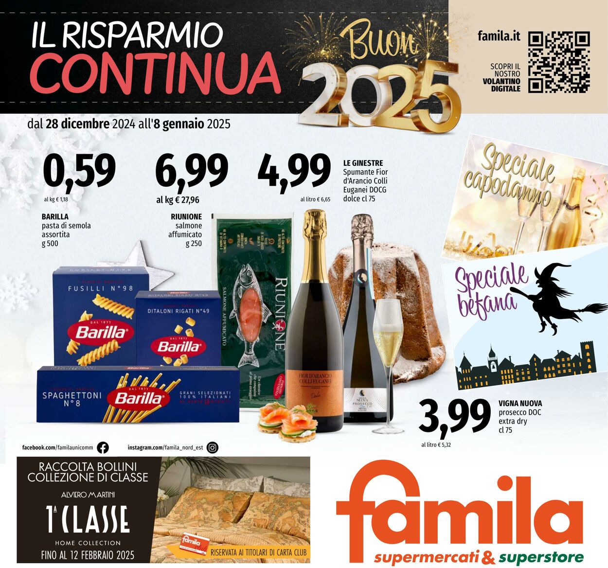 Volantino Famila 28.12.2024 - 08.01.2025