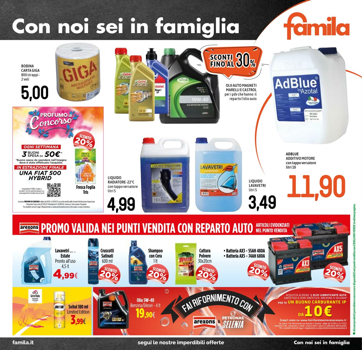 Volantino Famila 22.06.2023 - 05.07.2023