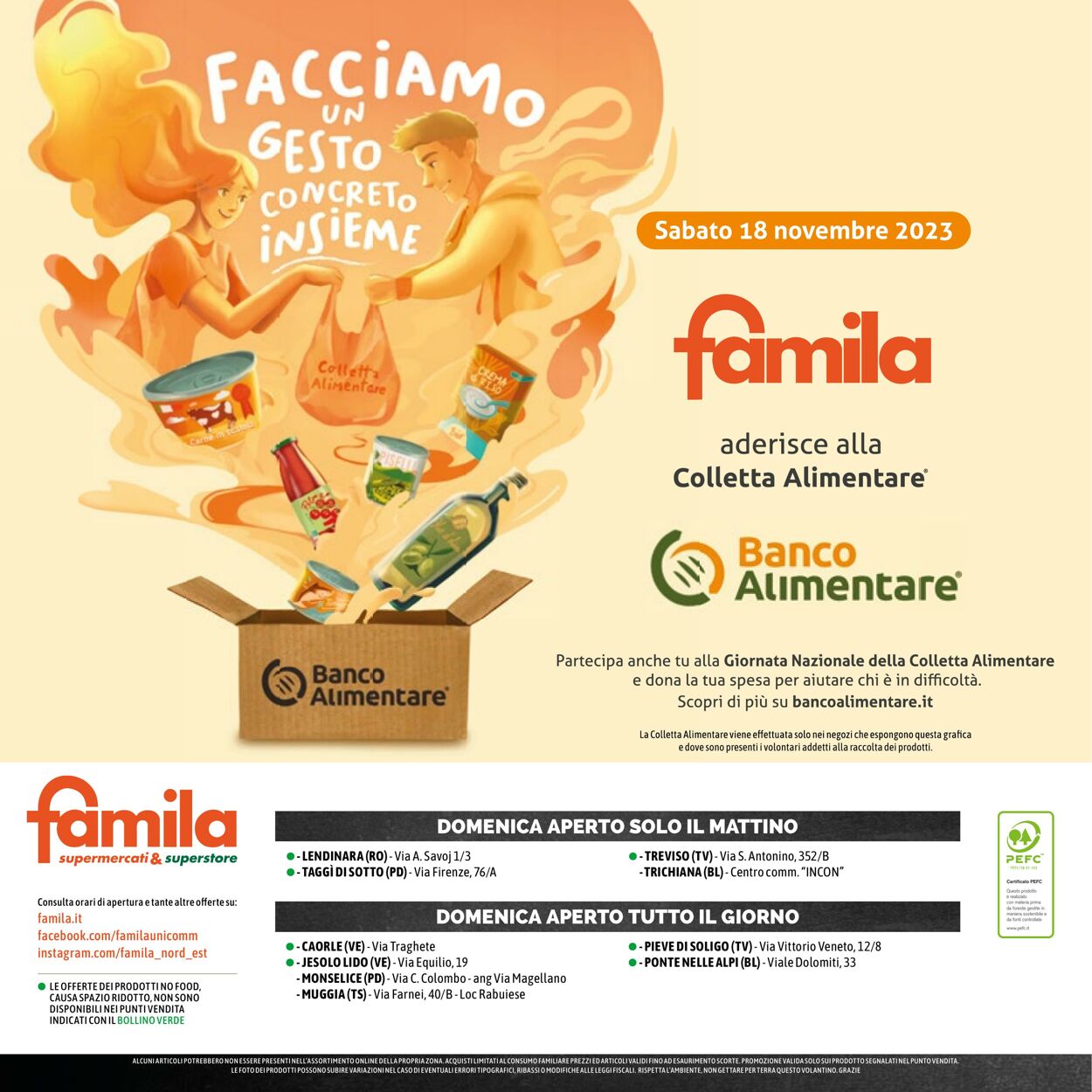 Volantino Famila 16.11.2023 - 29.11.2023