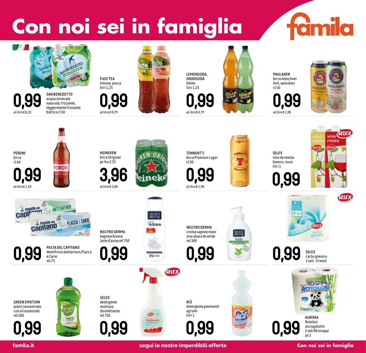 Volantino Famila 11.01.2024 - 24.01.2024