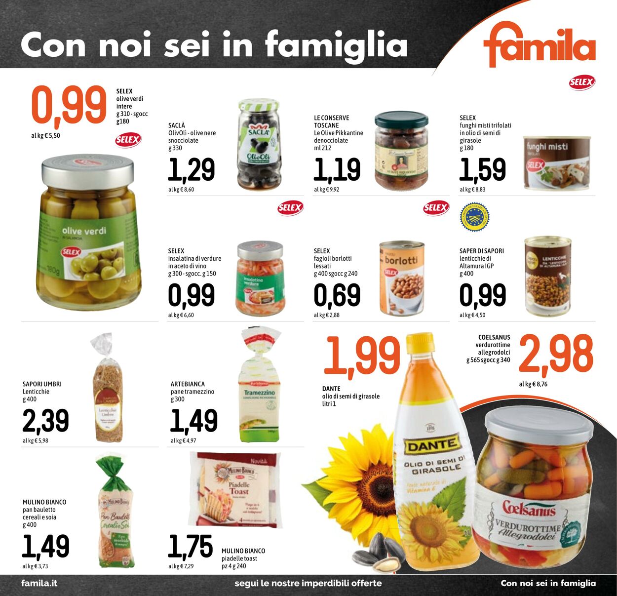 Volantino Famila 14.09.2023 - 27.09.2023