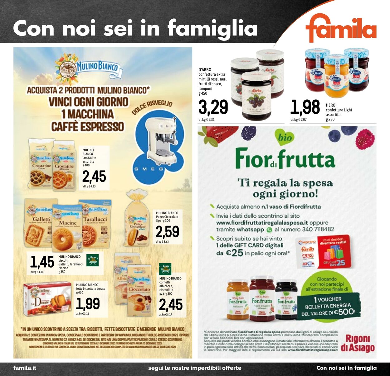 Volantino Famila 14.09.2023 - 27.09.2023