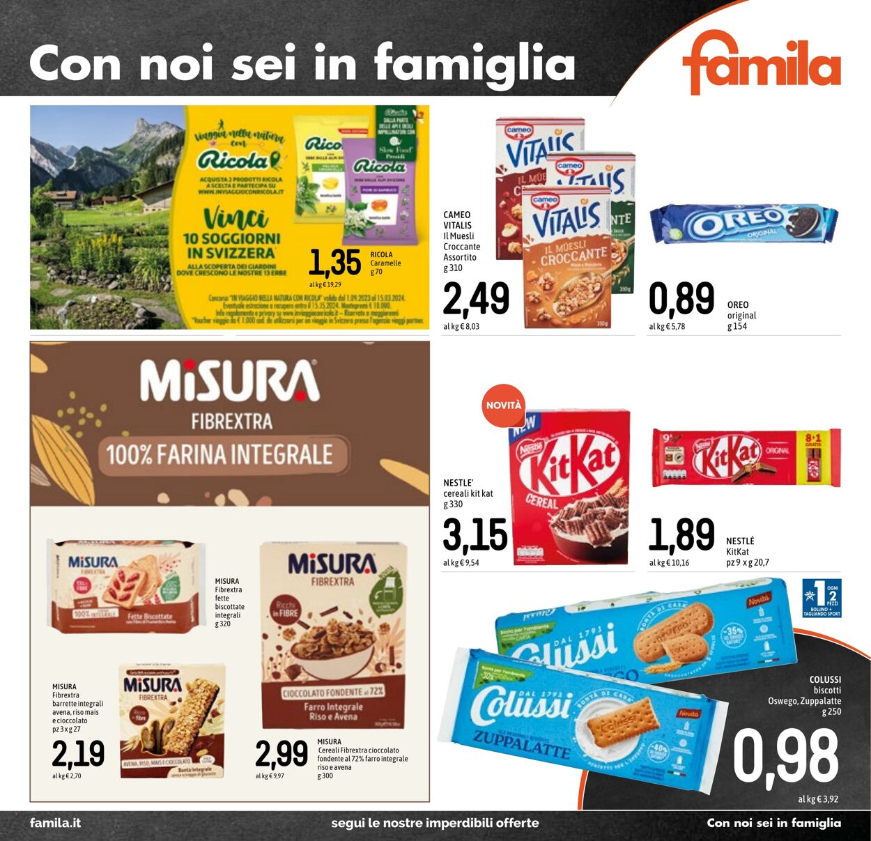 Volantino Famila 14.09.2023 - 27.09.2023