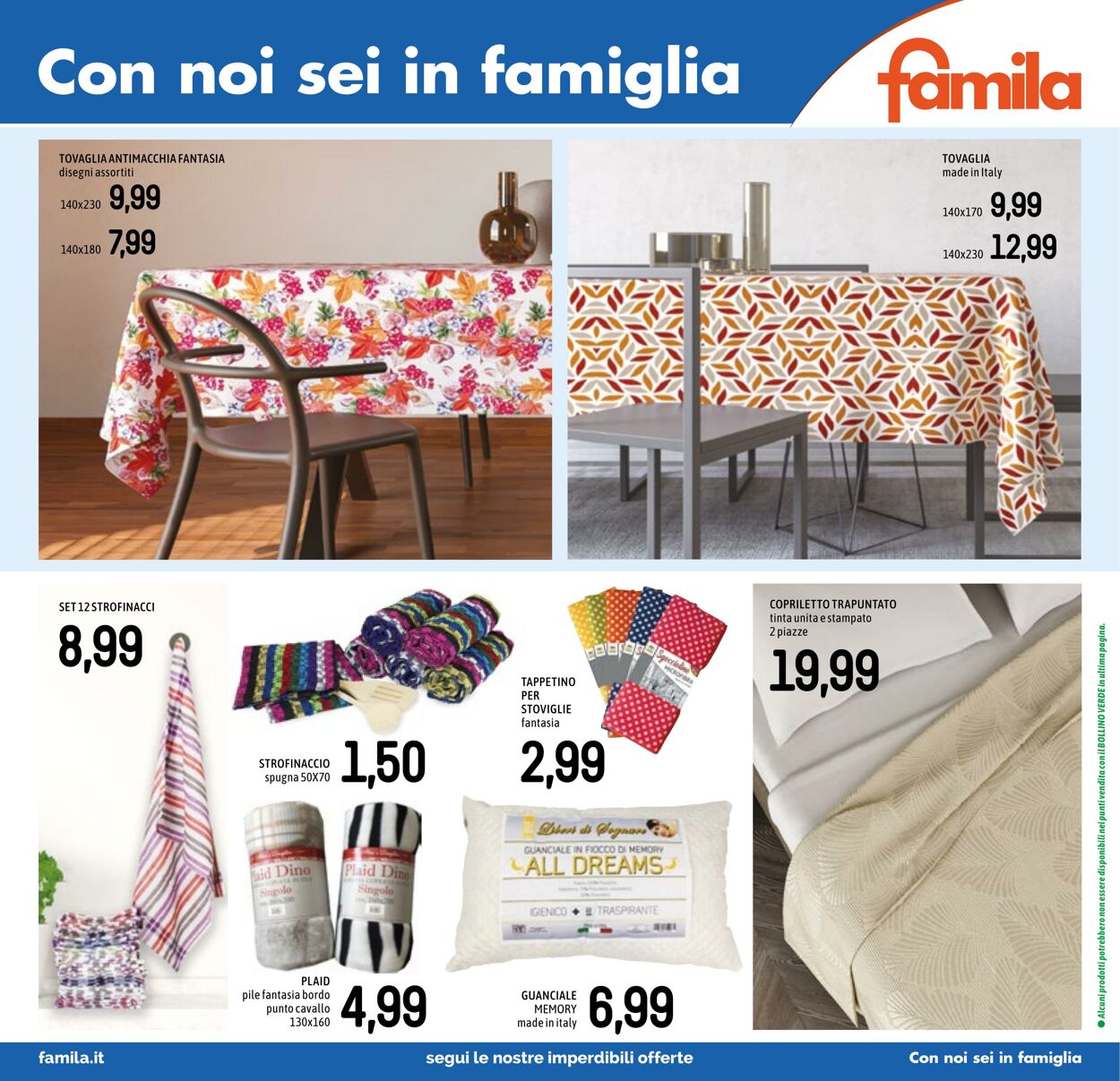 Volantino Famila 14.09.2023 - 27.09.2023