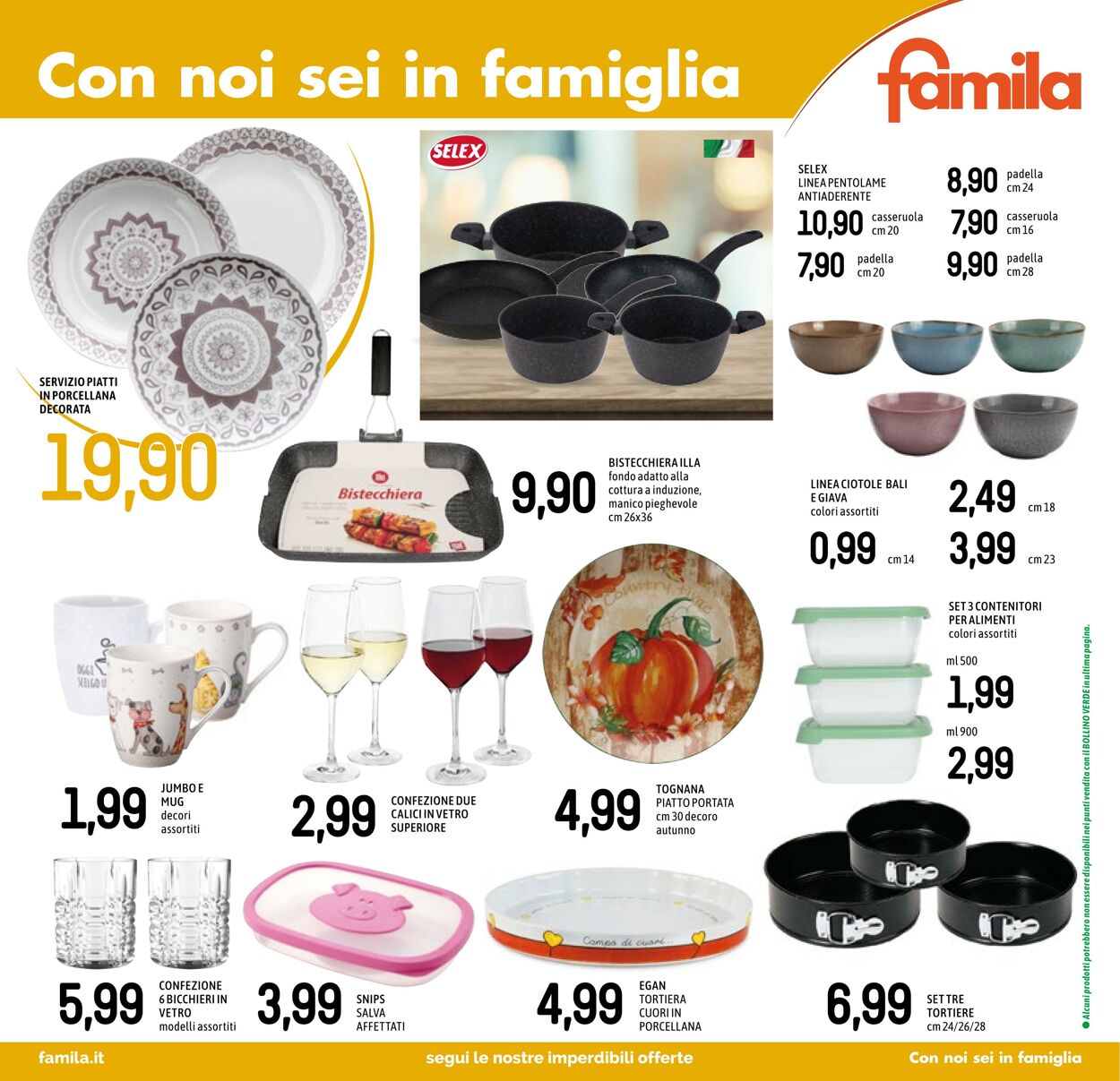 Volantino Famila 28.09.2023 - 11.10.2023