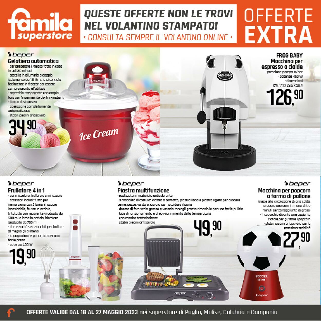 Volantino Famila 18.05.2023 - 27.05.2023