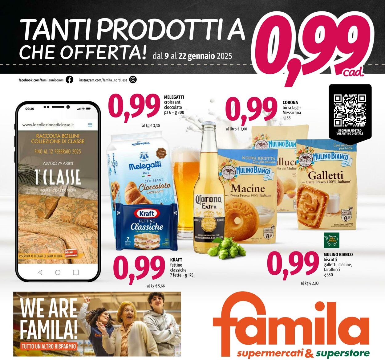 Volantino Famila 09.01.2025 - 22.01.2025