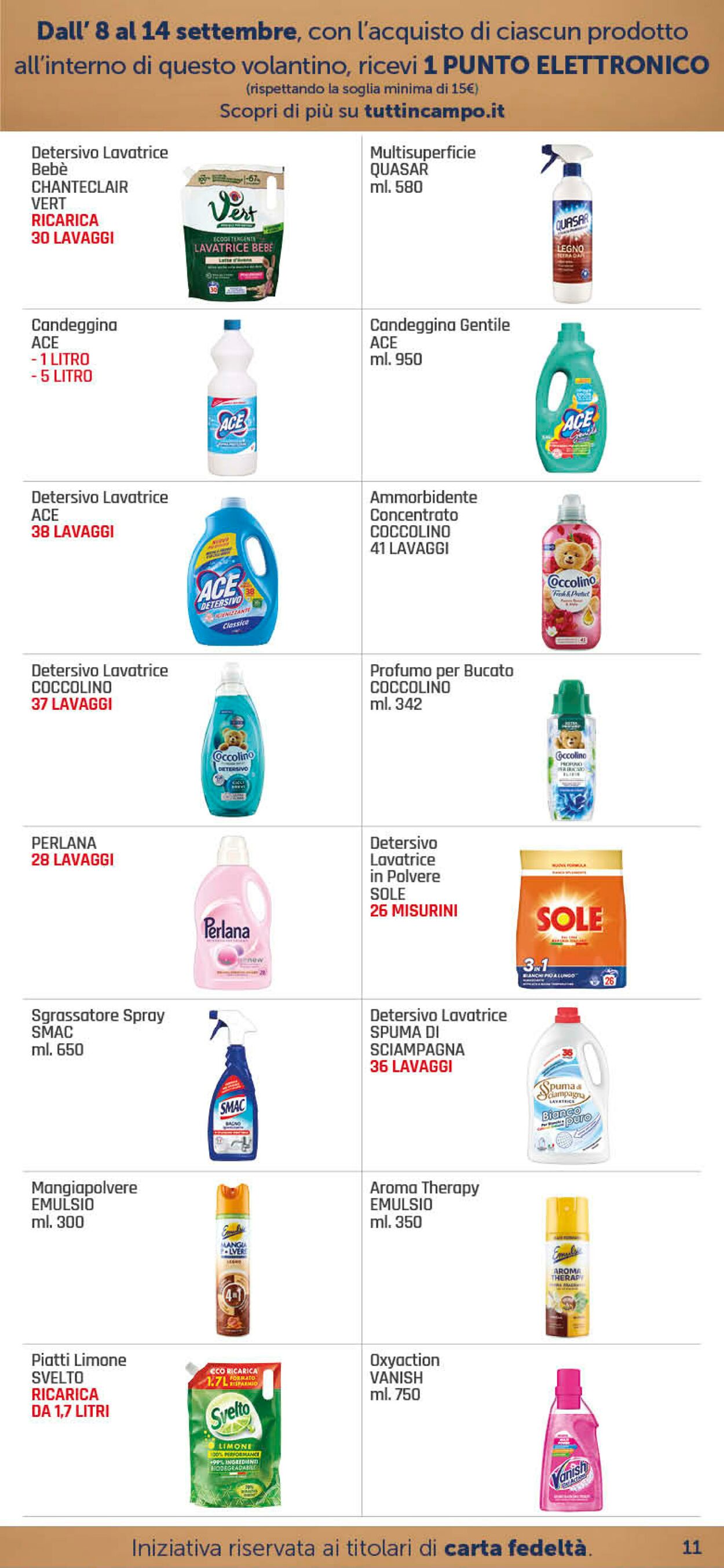 Volantino Famila 08.09.2025 - 14.09.2025
