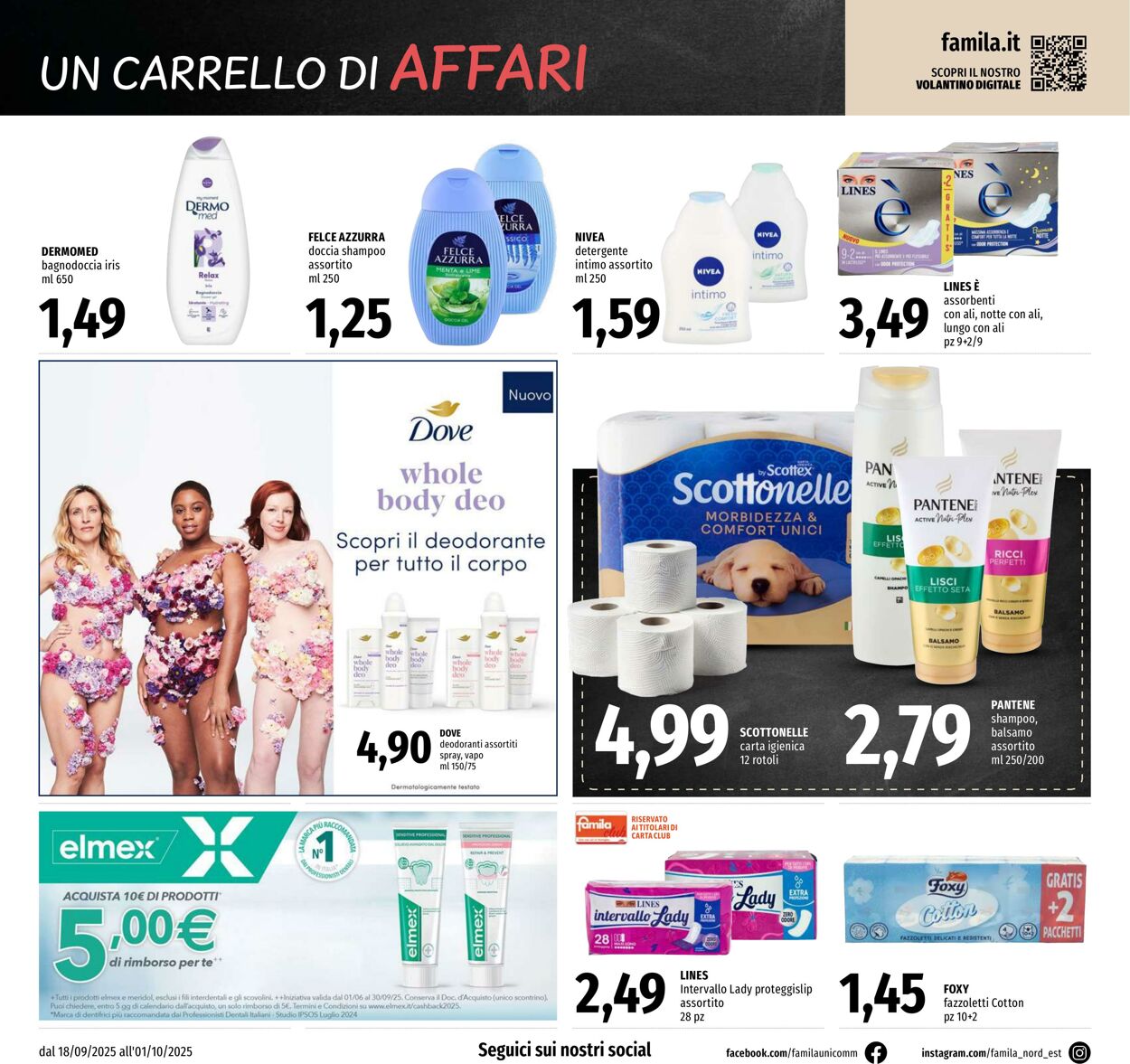Volantino Famila 18.09.2025 - 01.10.2025