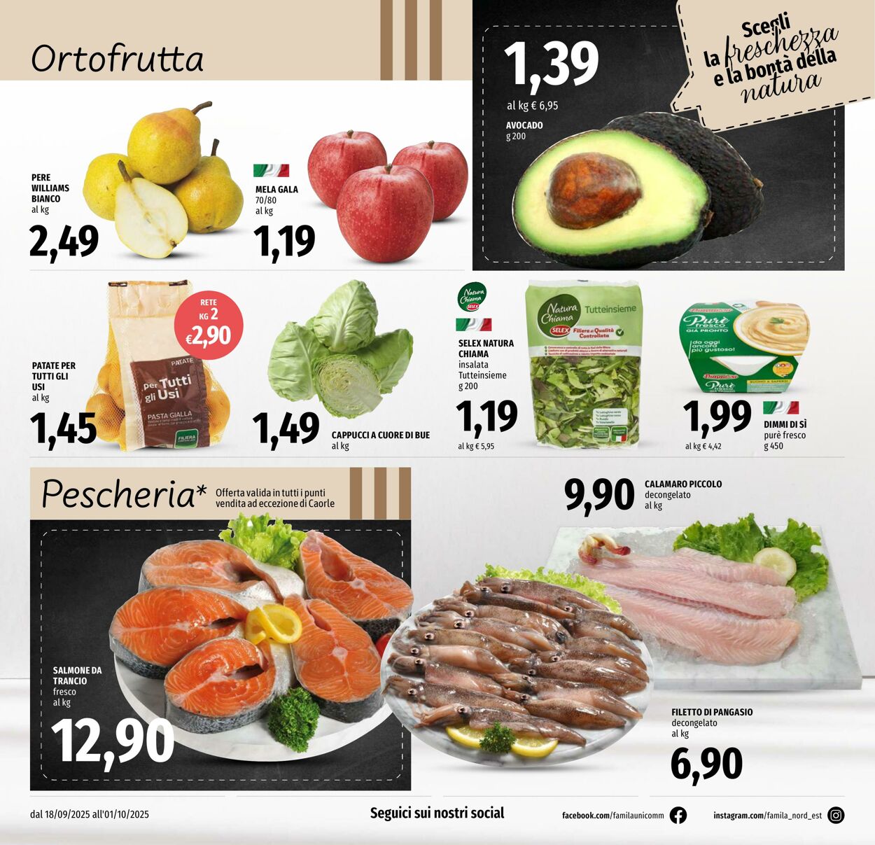 Volantino Famila 18.09.2025 - 01.10.2025