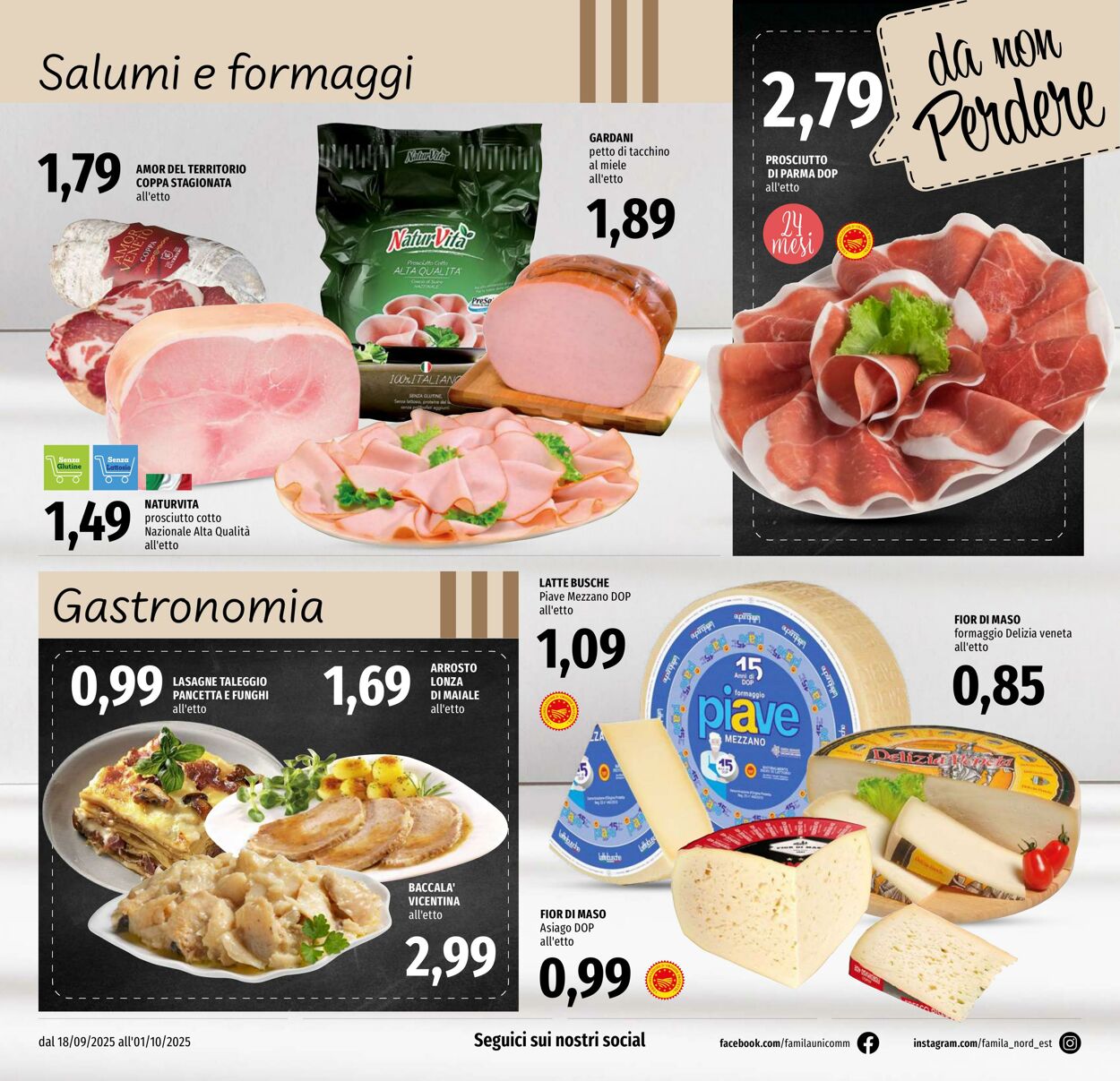 Volantino Famila 18.09.2025 - 01.10.2025