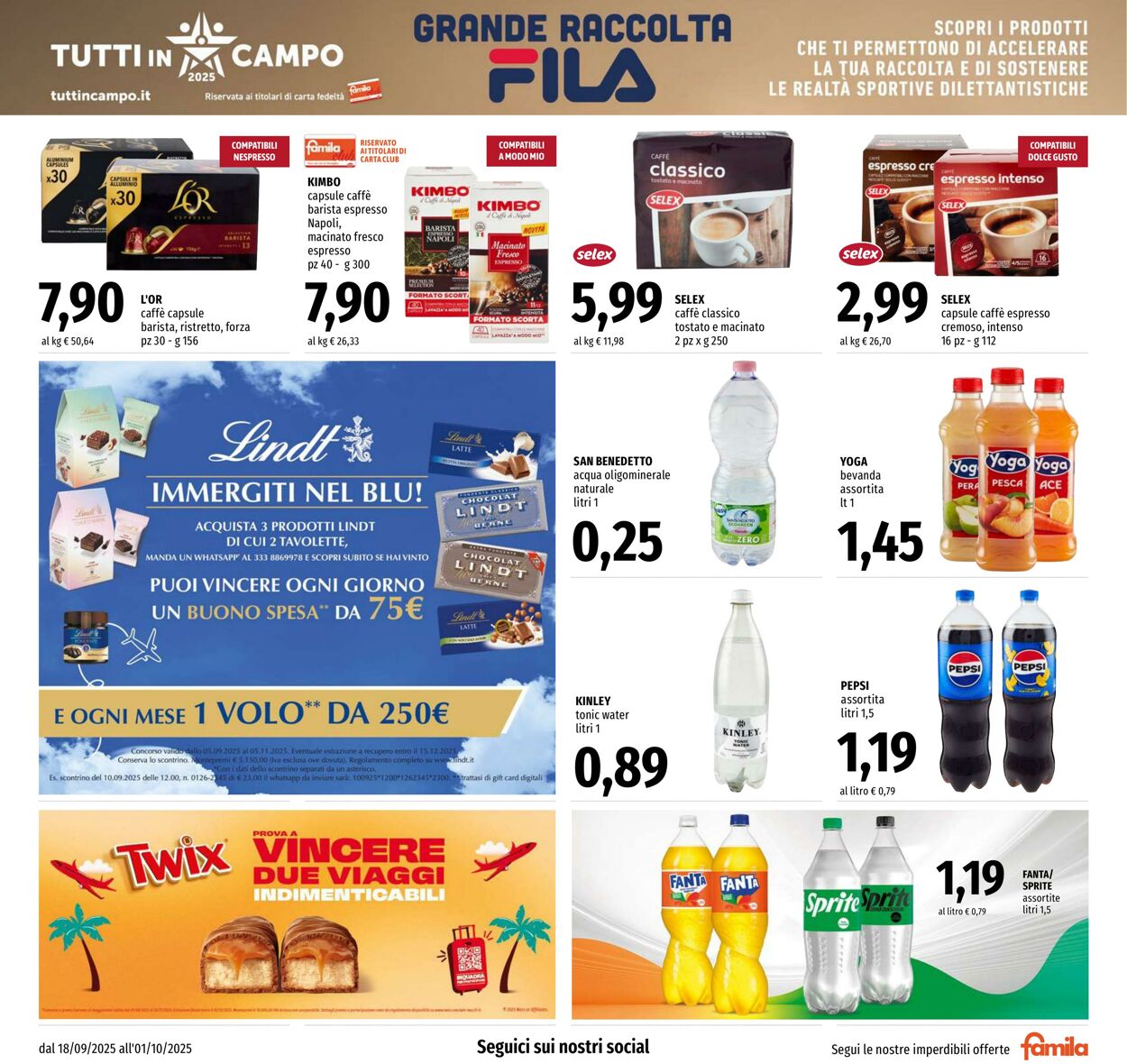 Volantino Famila 18.09.2025 - 01.10.2025