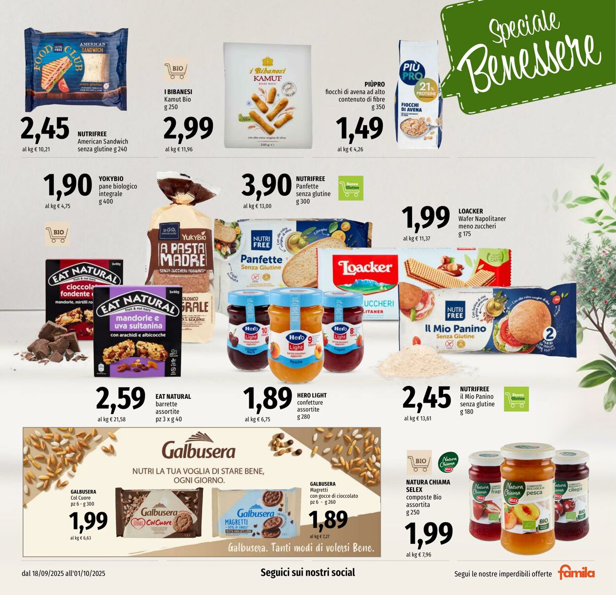 Volantino Famila 18.09.2025 - 01.10.2025