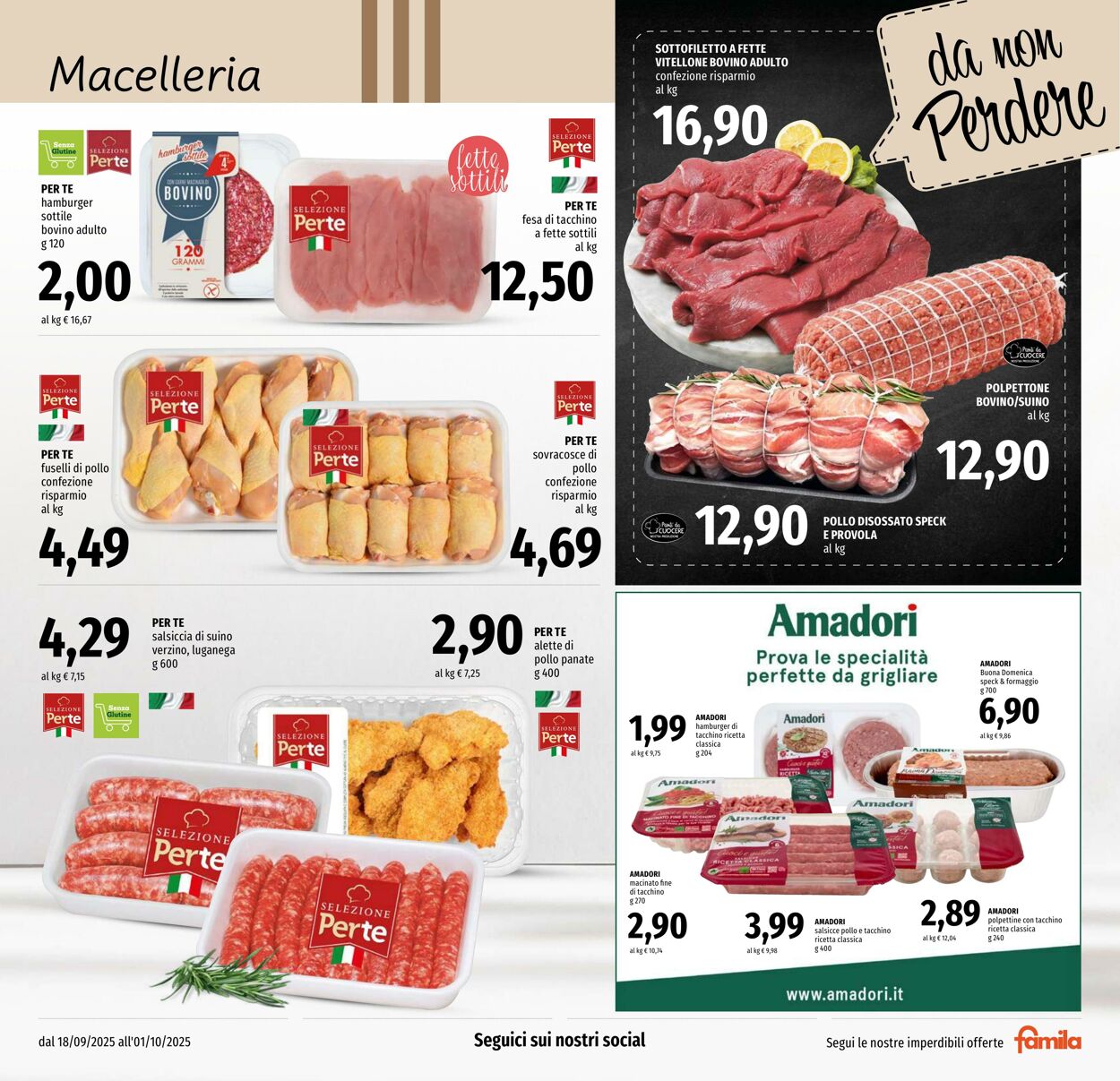 Volantino Famila 18.09.2025 - 01.10.2025
