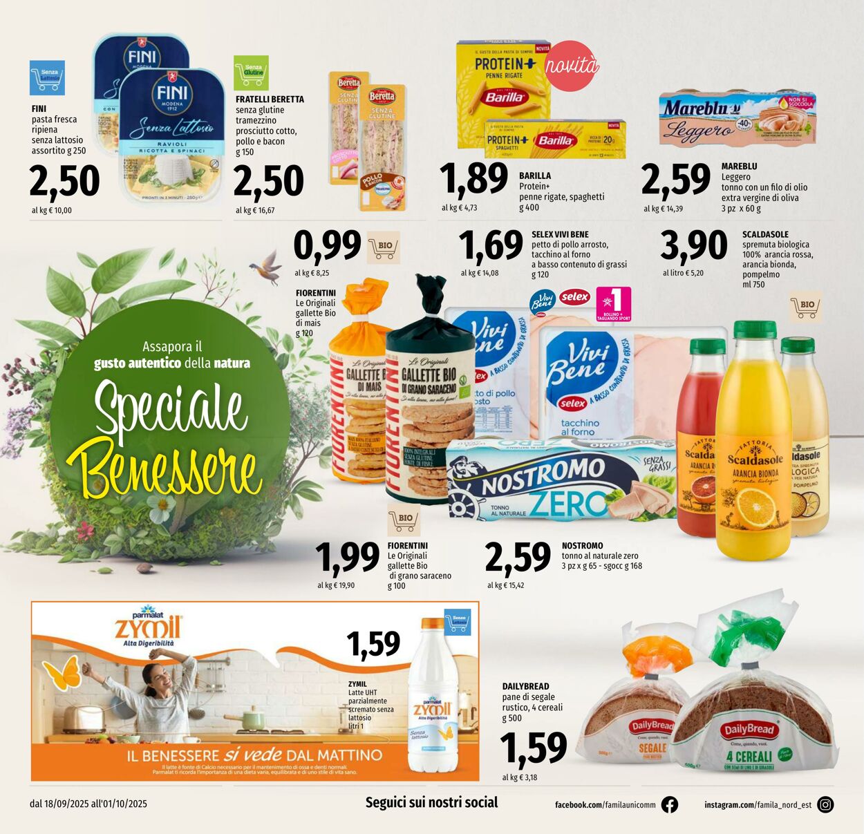 Volantino Famila 18.09.2025 - 01.10.2025