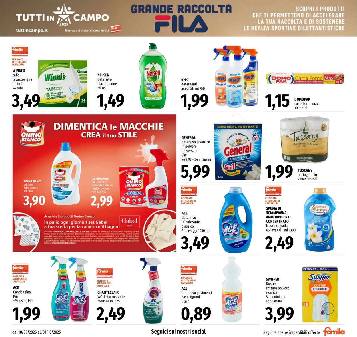 Volantino Famila 18.09.2025 - 01.10.2025