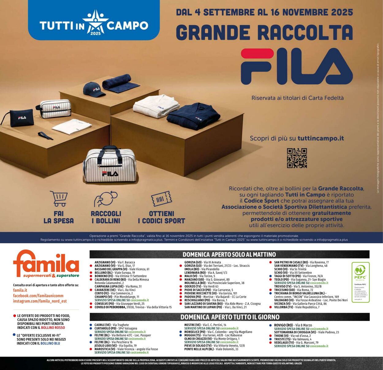 Volantino Famila 18.09.2025 - 01.10.2025
