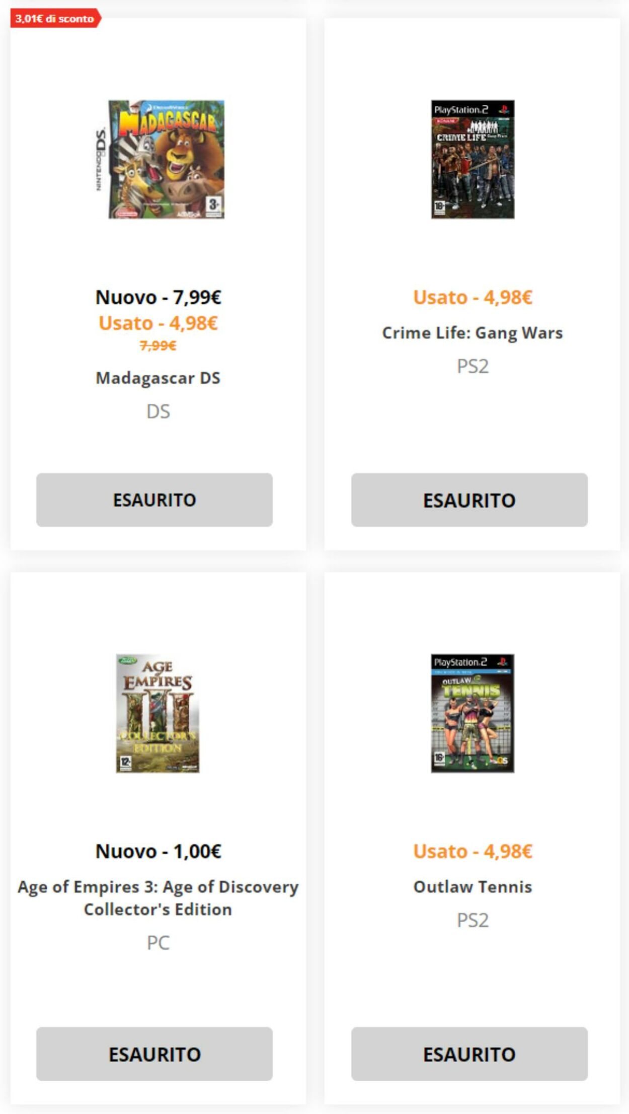 Volantino GameStop 03.01.2023 - 15.01.2023