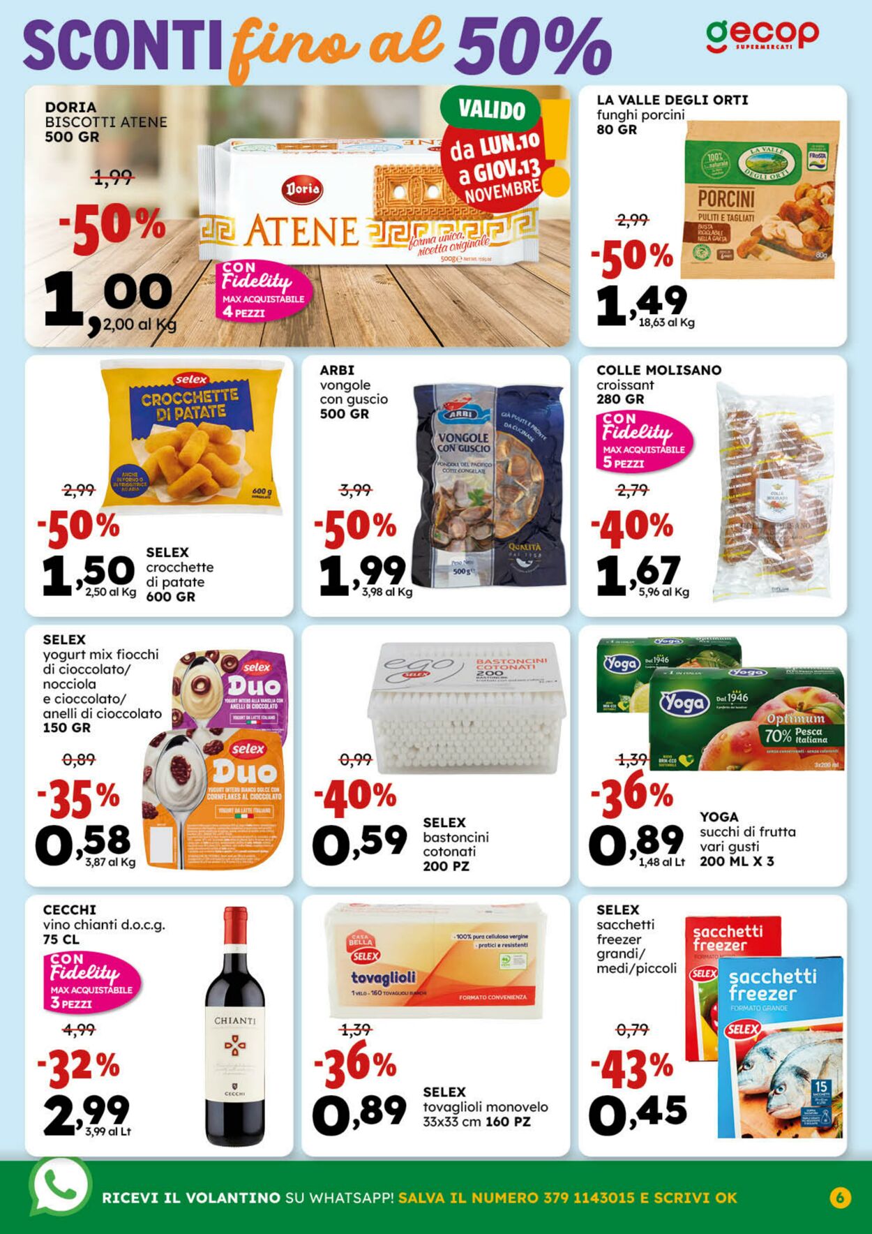 Volantino Gecop 03.11.2025 - 09.11.2025
