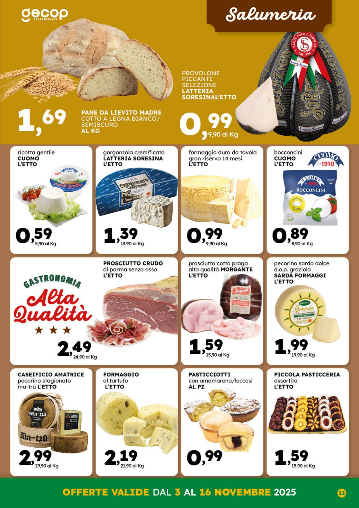 Volantino Gecop 03.11.2025 - 09.11.2025
