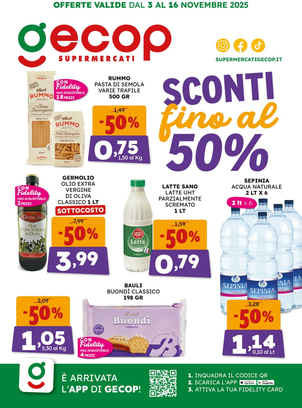 Volantino Gecop 03.11.2025 - 09.11.2025