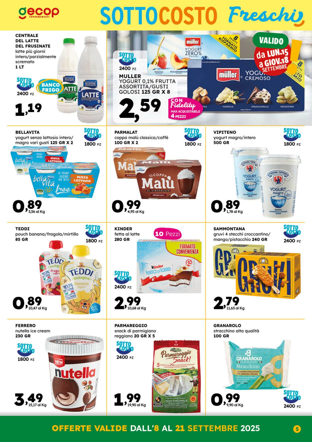 Volantino Gecop 08.09.2025 - 21.09.2025